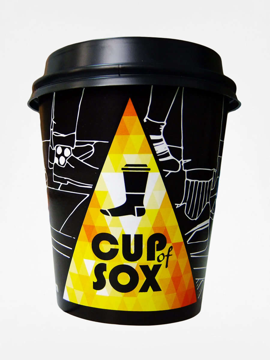 Skarpetki Cup Of Sox Frymuśne Ścichapęki B (yellow/camera)