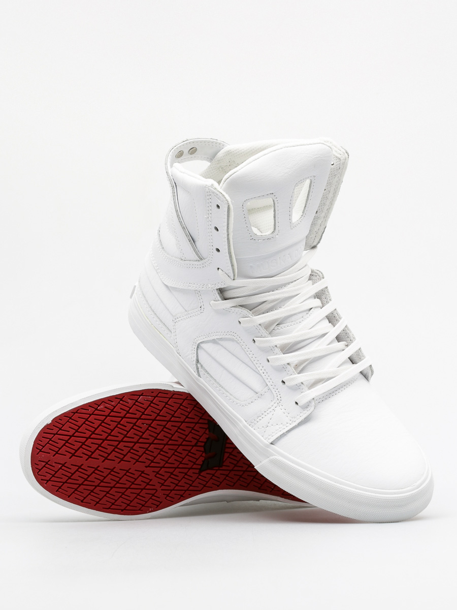 Supra skytop ii on sale white