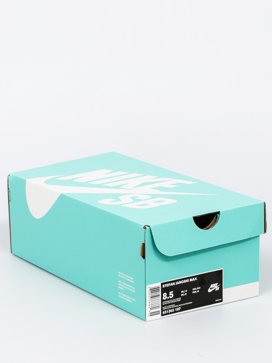 Buty Nike SB Stefan Janoski Max (white/black volt white)