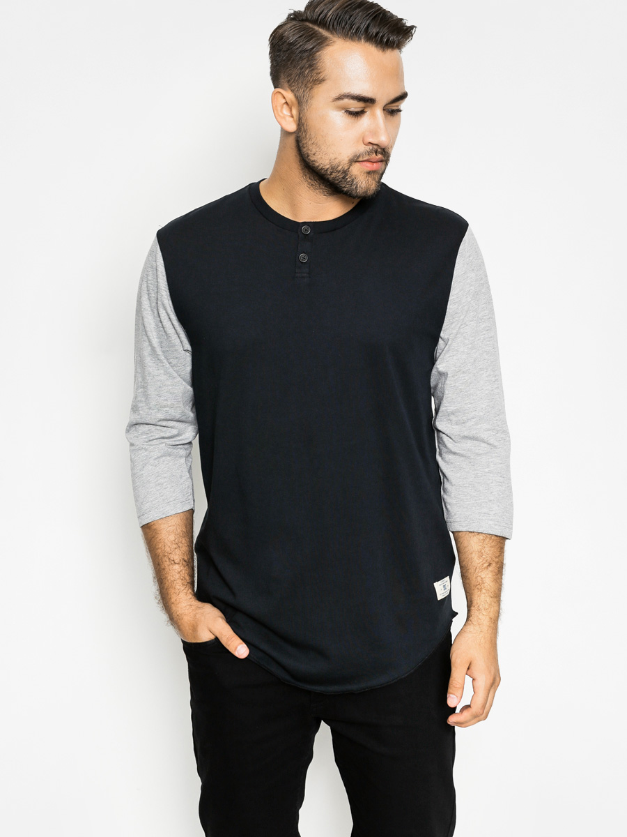 Koszulka DC Basic Long 3I4 (black/grey)