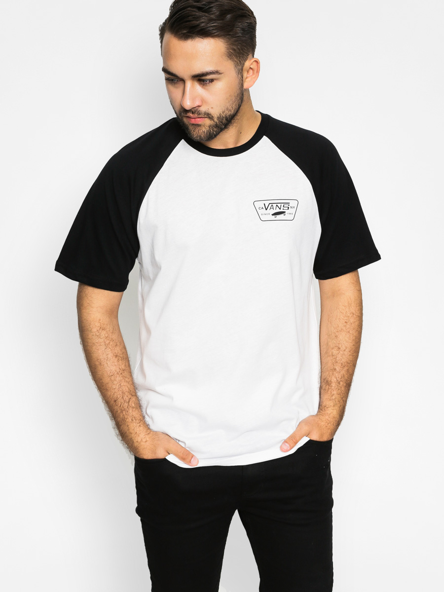 T-shirt Vans Full Path Raglan (white/black)