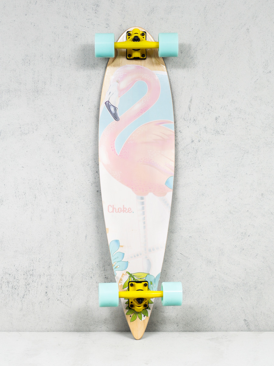 Longboard Choke Flamingo (white/light blue/pink)