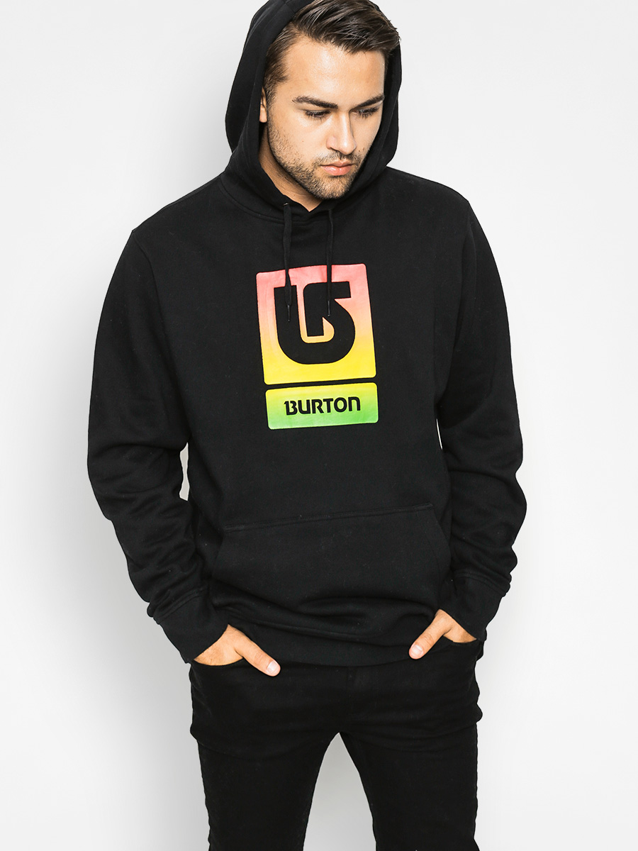 Bluza z kapturem Burton Logo Vftl HD (true black)