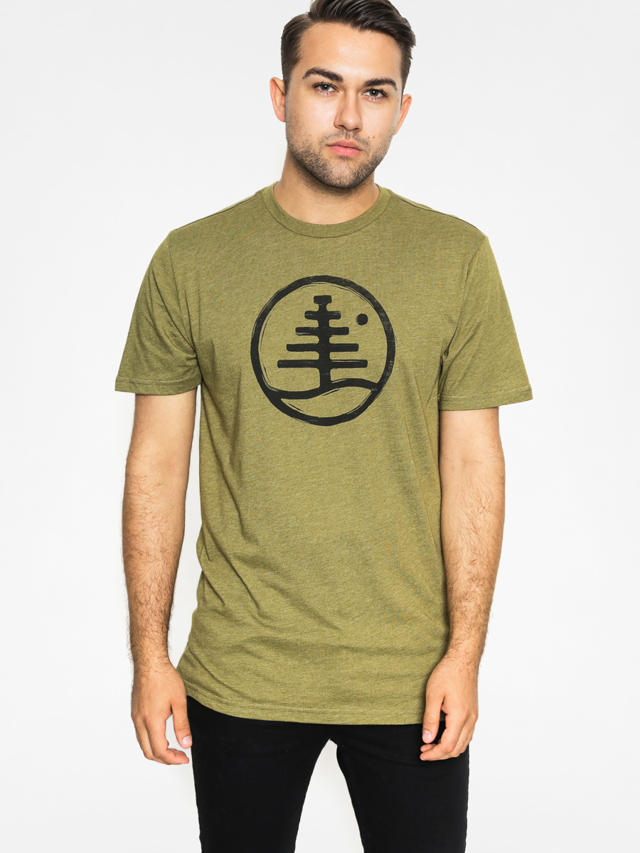 T-shirt Burton Wdfmkytr Rpet (olive heather)
