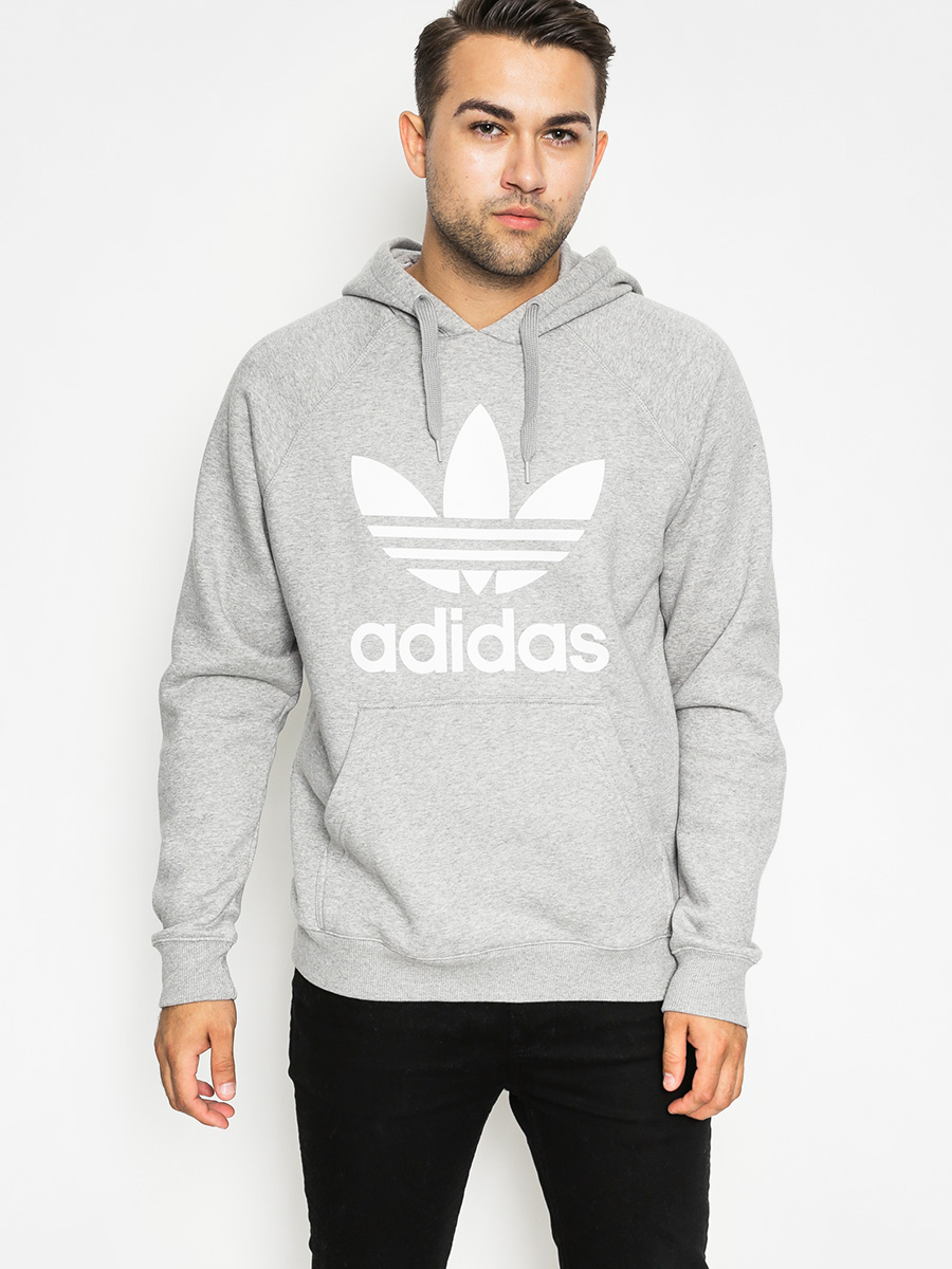 Bluza z kapturem adidas Orig 3Foil HD (mgreyh/white)