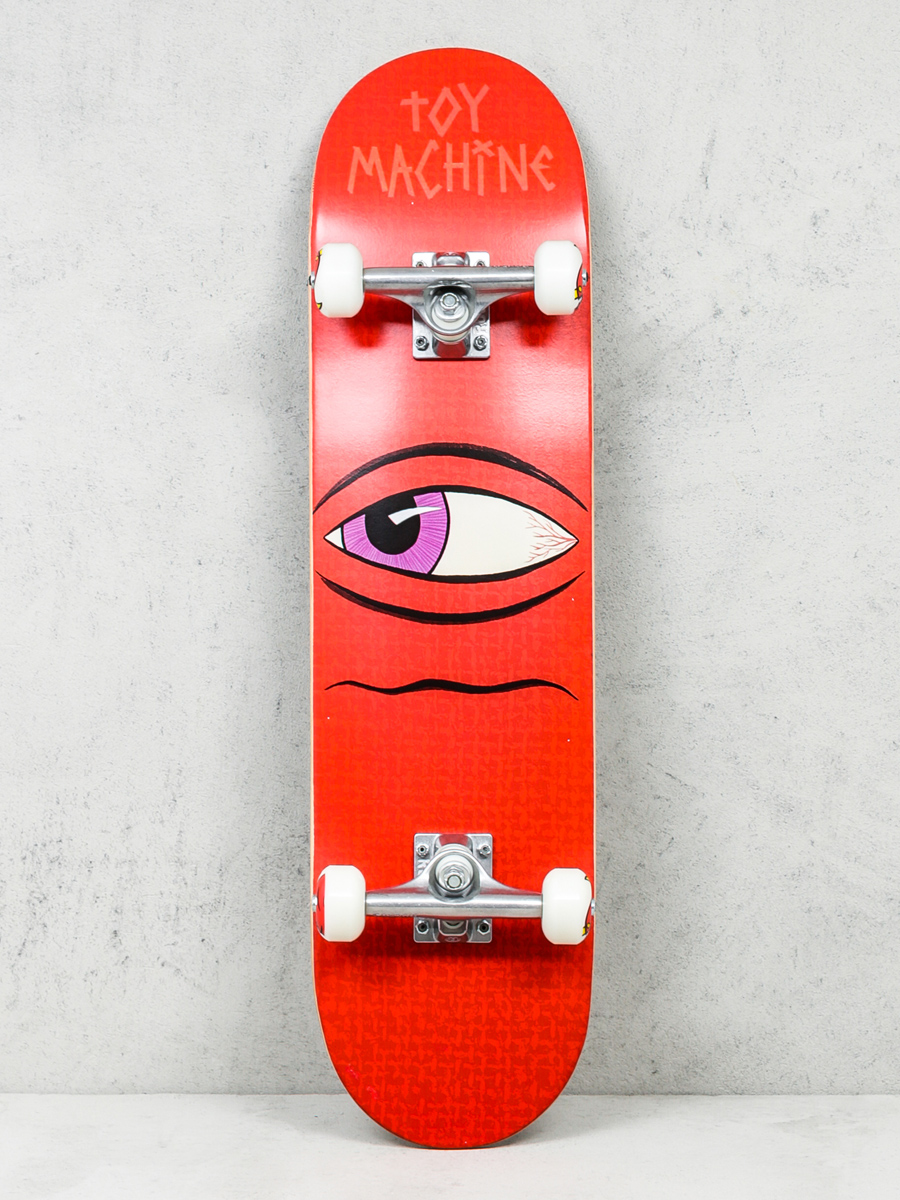 Deskorolka Toy Machine Side Eye (red)
