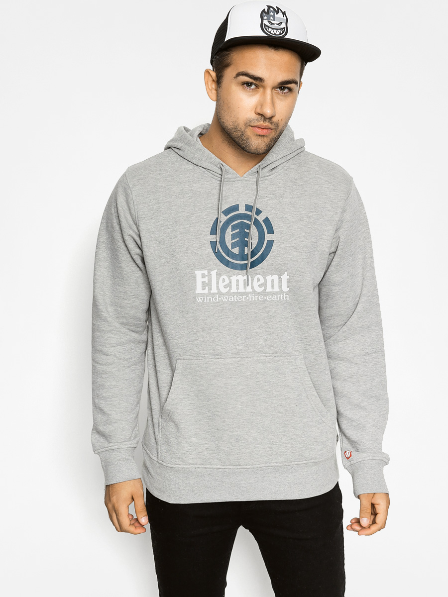 Bluza z kapturem Element Vertical HD (grey heather)
