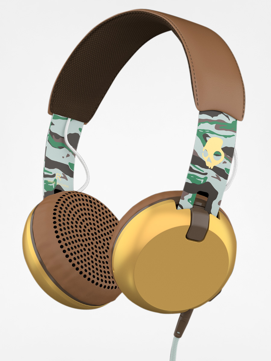 Słuchawki Skullcandy Grind (scout camo/brown/gold)