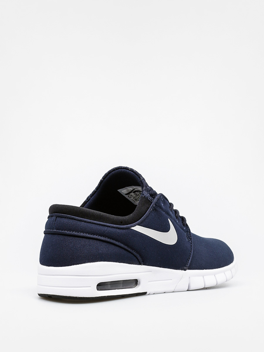Buty Nike SB Stefan Janoski Max (obsidian/mtllc slvr white blk)
