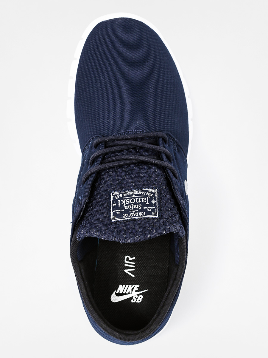 Buty Nike SB Stefan Janoski Max (obsidian/mtllc slvr white blk)