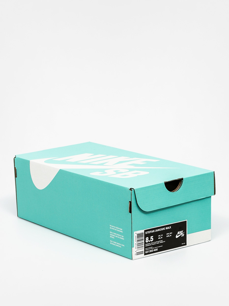 Buty Nike SB Stefan Janoski Max (obsidian/mtllc slvr white blk)