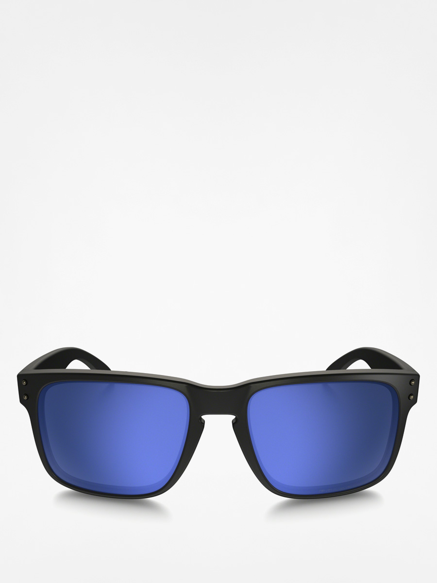 Okulary przeciwsłoneczne Oakley Holbrook (matte black/ice iridium polarized)