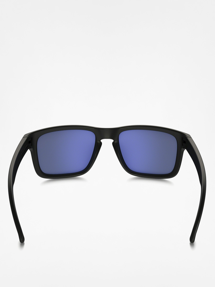 Okulary przeciwsłoneczne Oakley Holbrook (matte black/ice iridium polarized)