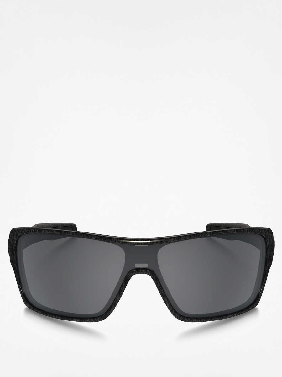 Okulary przeciwsłoneczne Oakley Turbine Rotor (black/silver ghost text/black iridium)