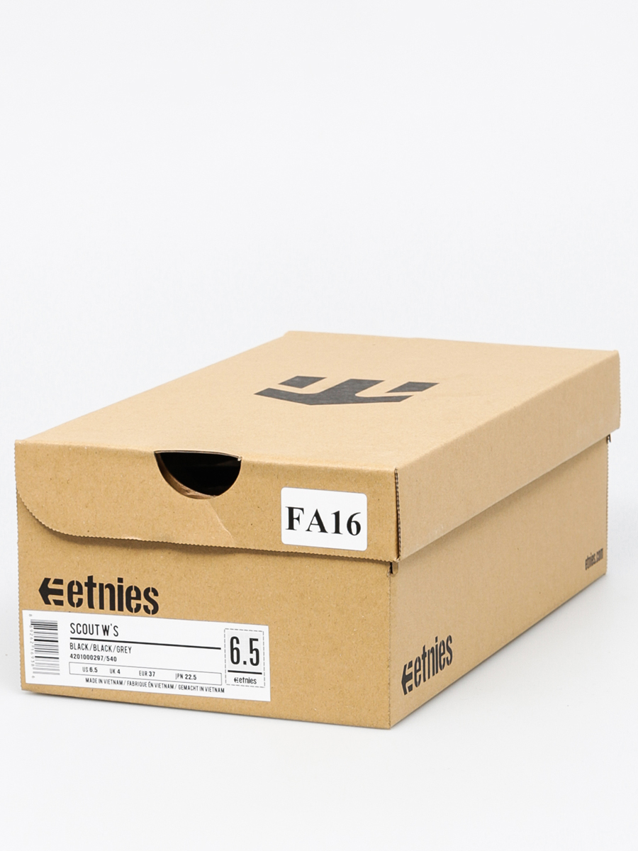 Buty Etnies Scout Wmn (black/black/grey)