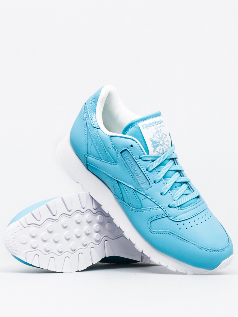 Buty Reebok Classic Leather Seasonal II Wmn (crisp blue/white)