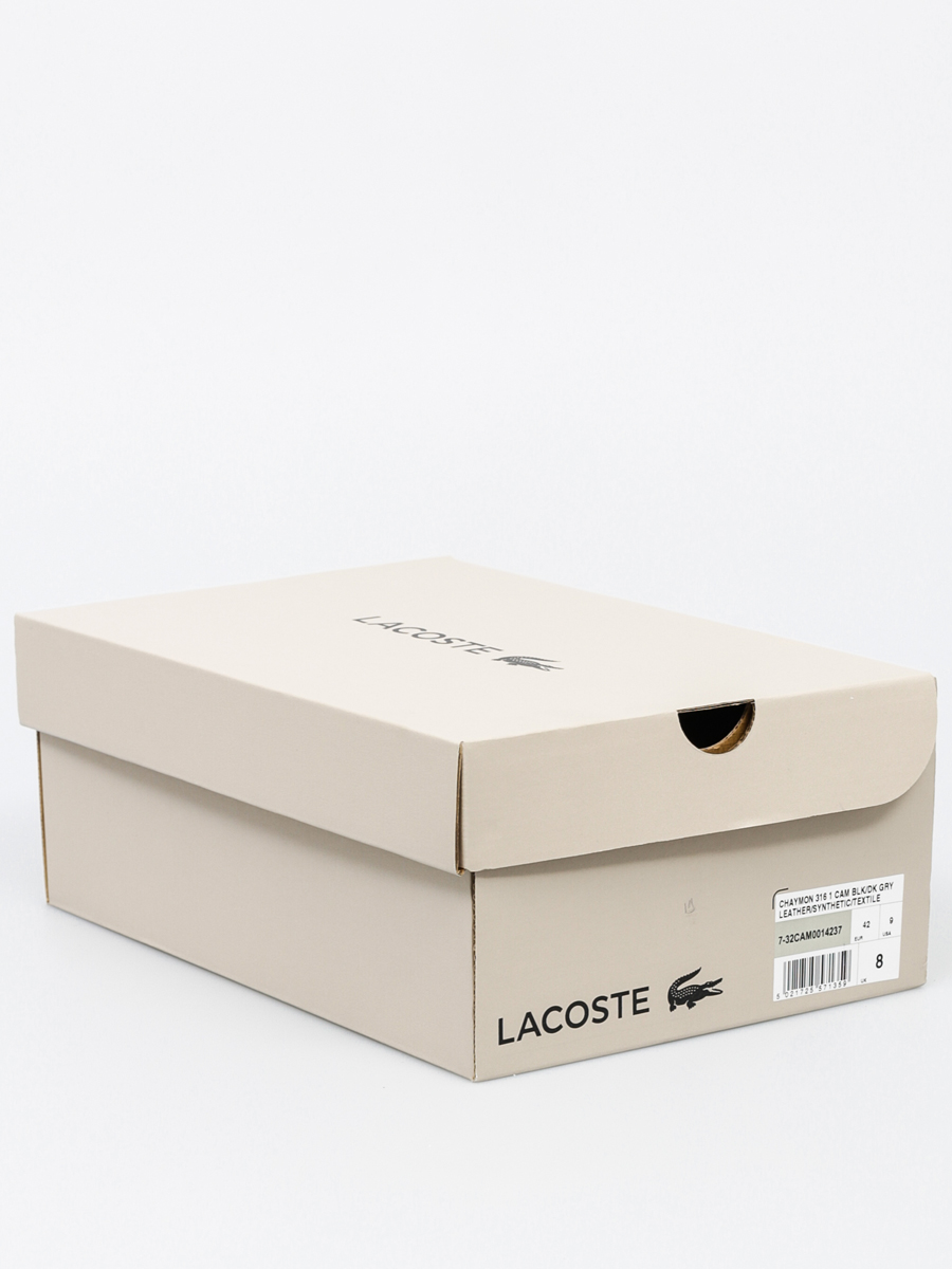 Buty Lacoste Chaymon 316 1 (cam blk/dk gry leather/synthetic/textile)