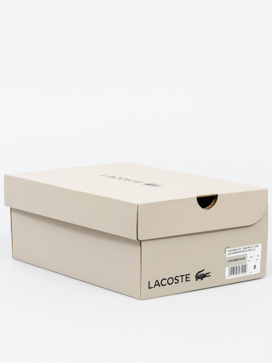 Buty Lacoste Chaymon 316 1 (cam wht/lt gry leather/synthetic/textile)