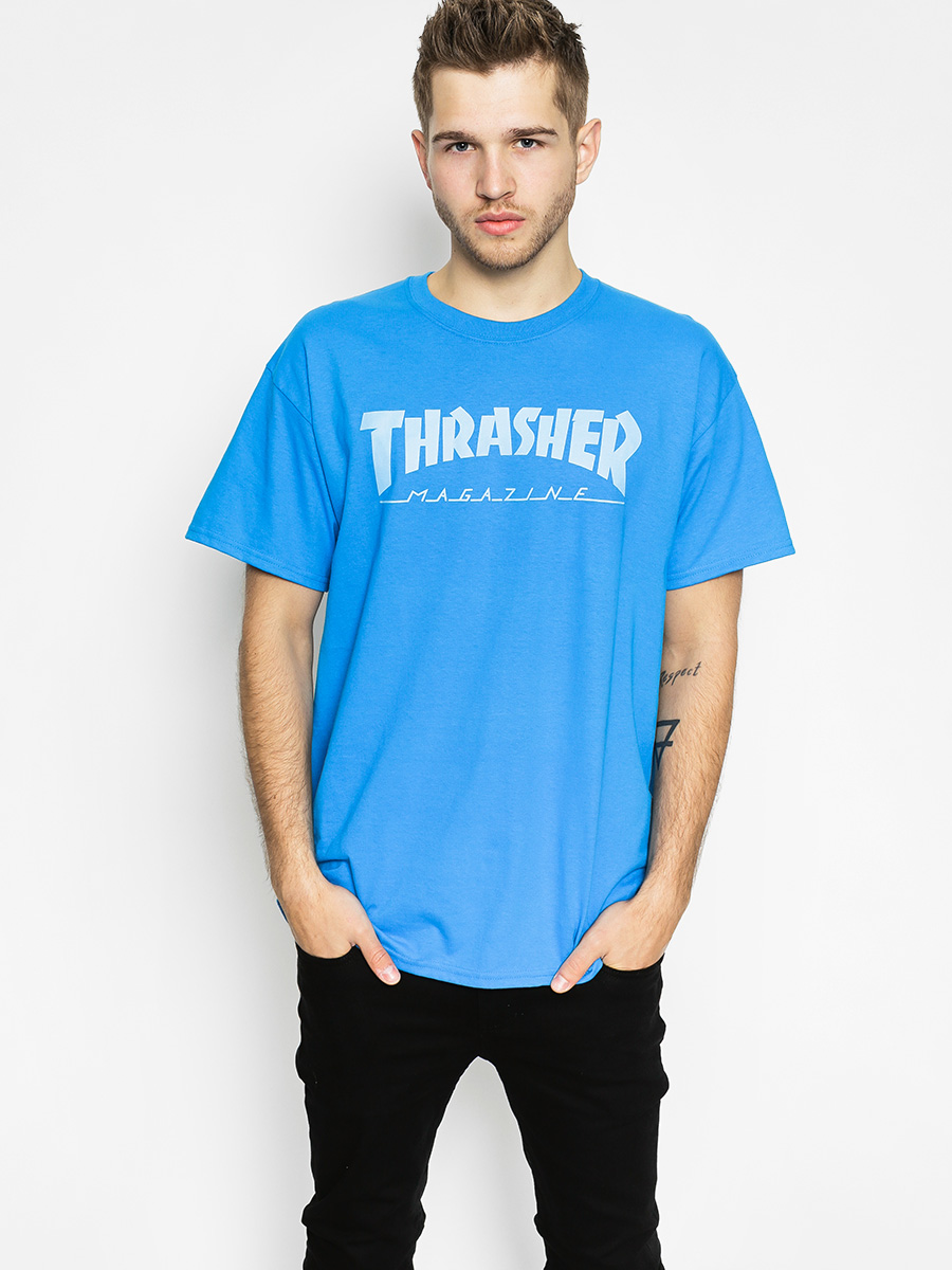 T-shirt Thrasher Magazine Logo (sapphire)