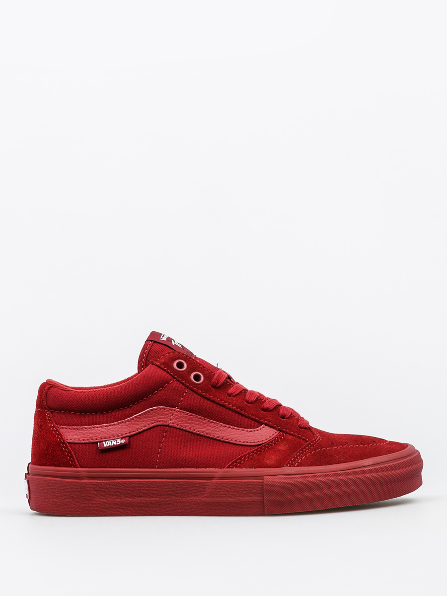 vans red dahlia