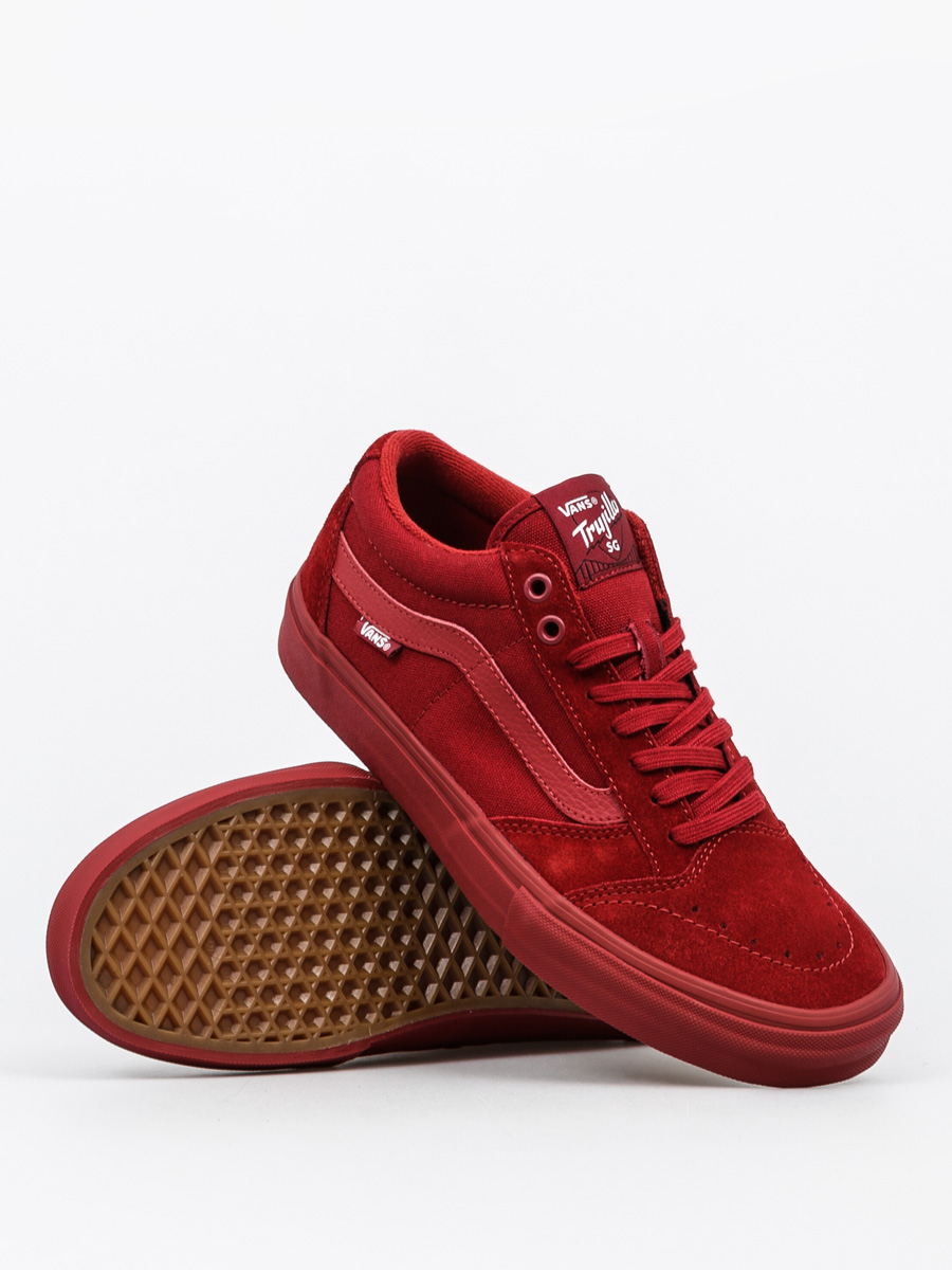 vans red dahlia
