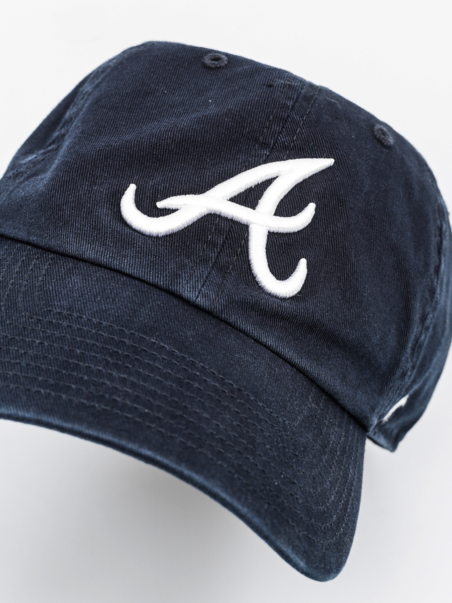 Czapka z daszkiem 47 Brand Atlanta Braves ZD (washed black)