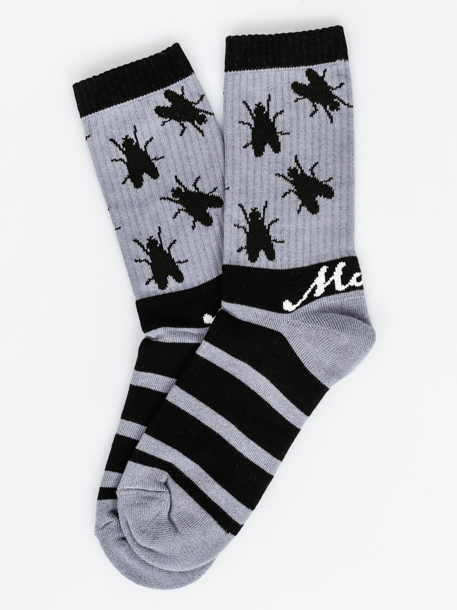 Skarpetki Malita Fly (black/grey)