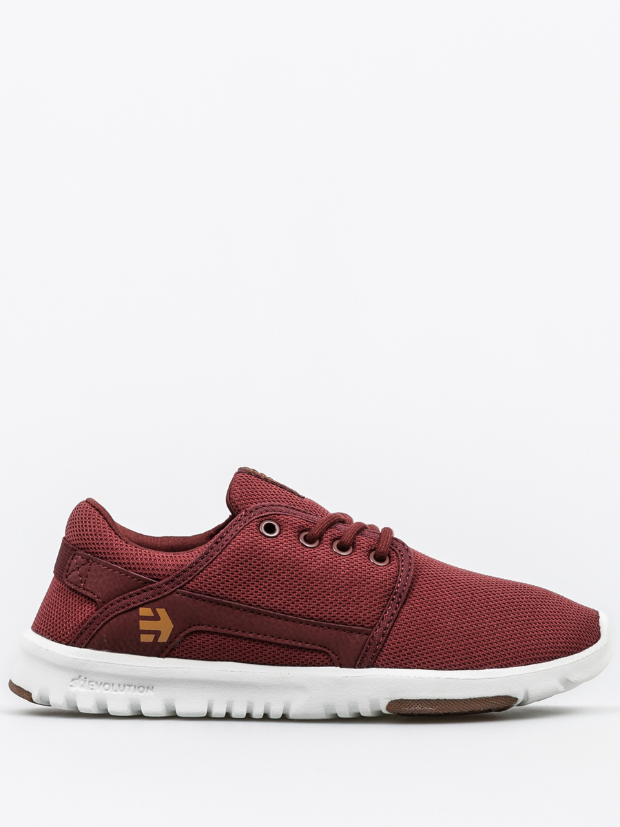 Buty Etnies Scout Wmn (burgundy/tan/white)