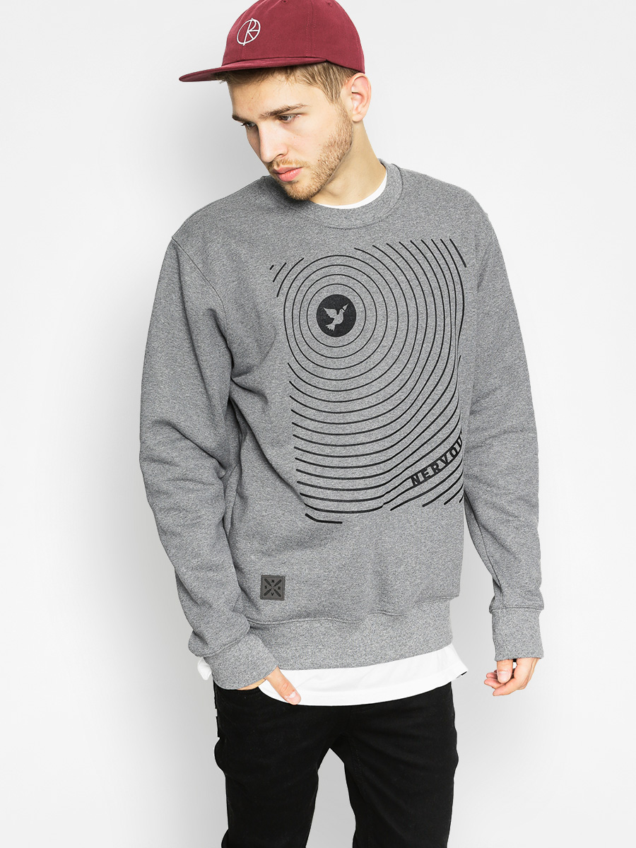 Bluza Nervous Hole Crew (grey)