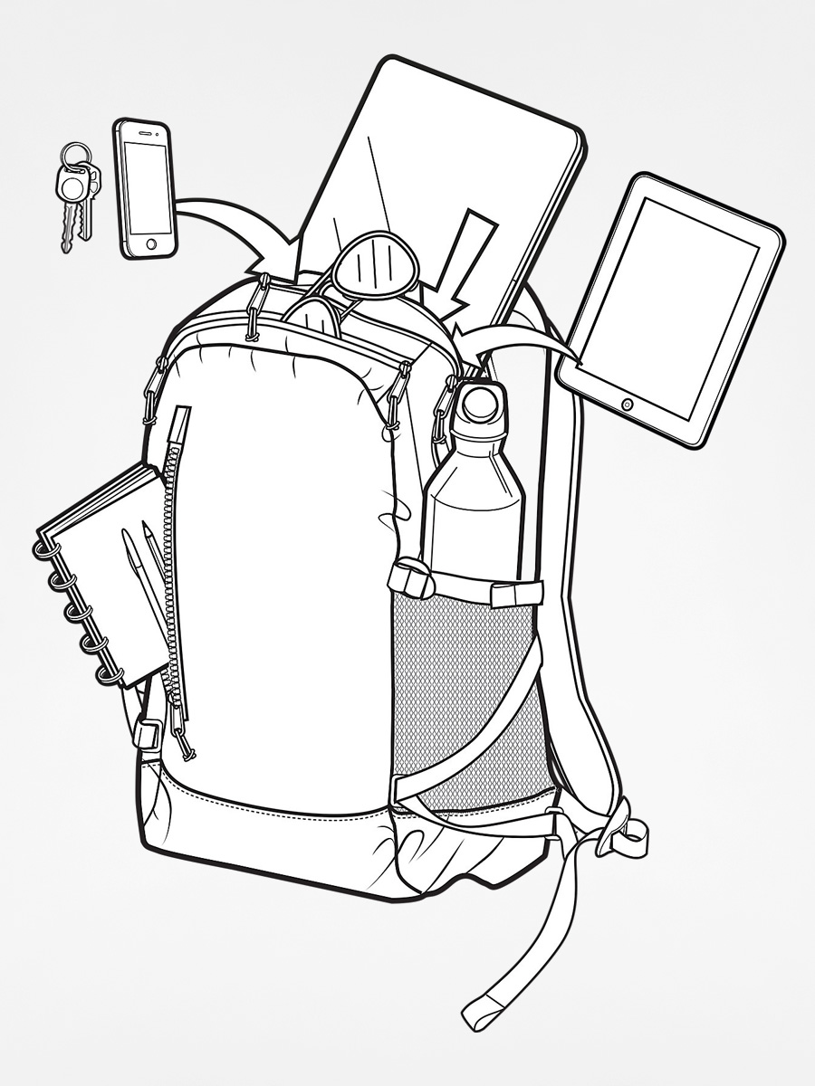 Plecak Burton Prospect Pack (dark tide twill)