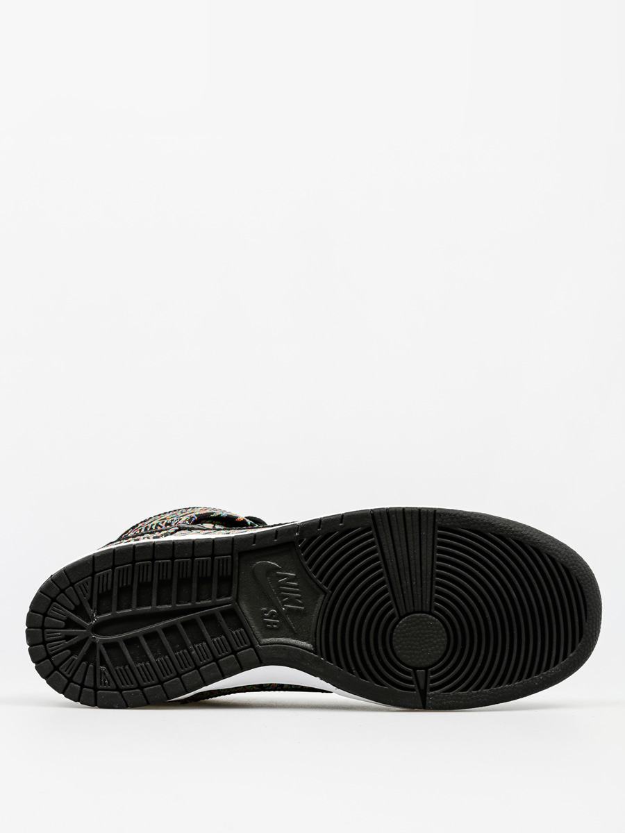 Buty Nike SB Dunk High Premium Sb (black/black rainbow white)
