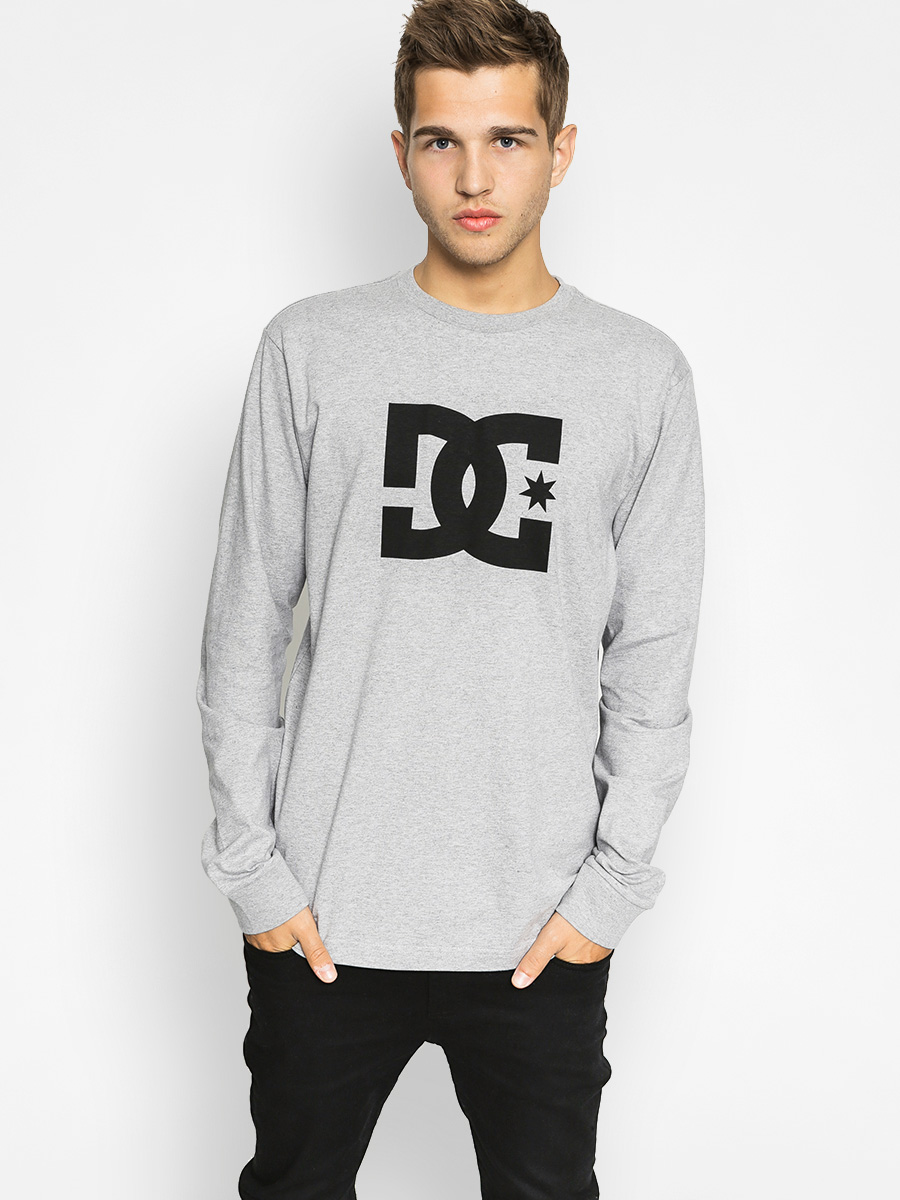 Longsleeve DC Star (heather grey)