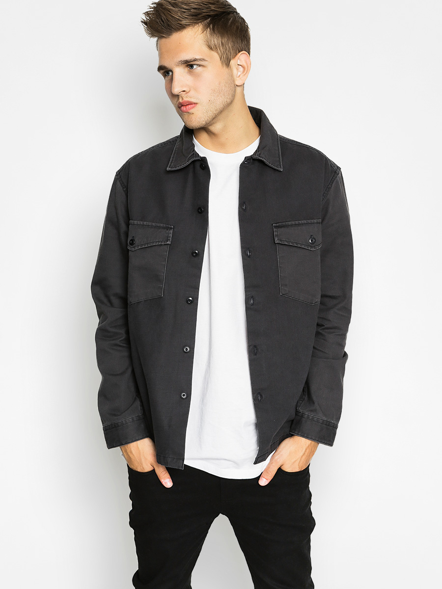 Koszula Quiksilver Counter Fire LS (charcoal)