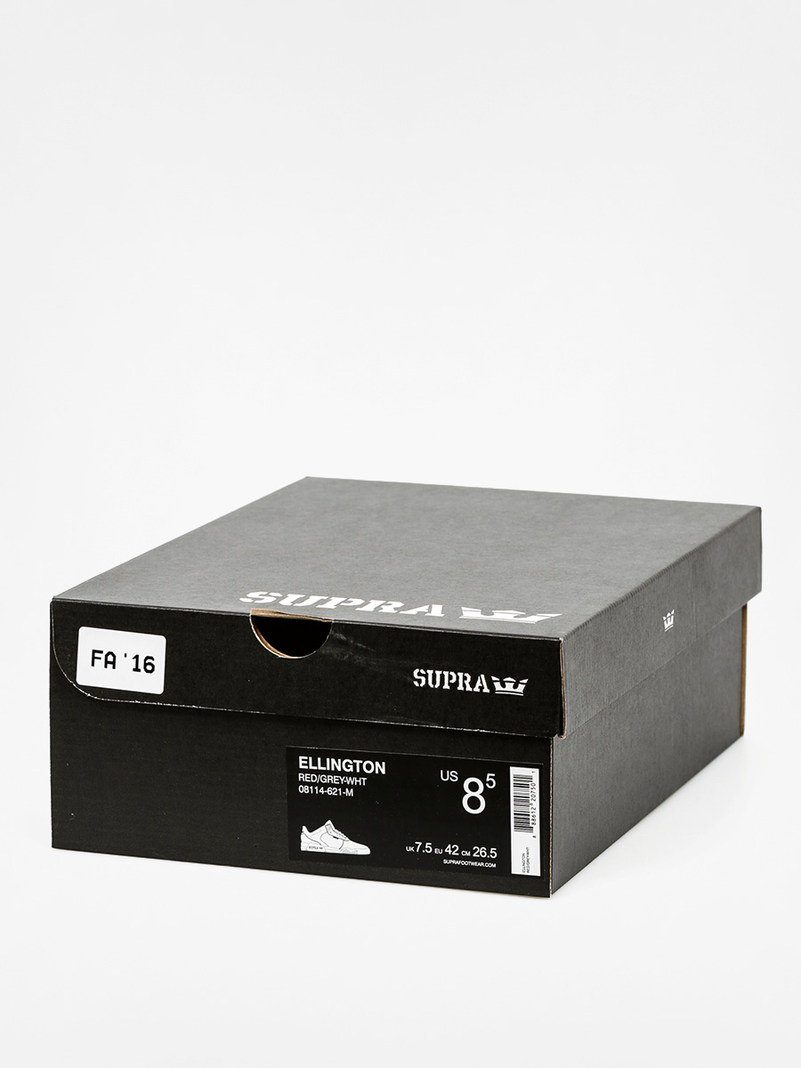 Buty Supra Ellington (red/grey white)