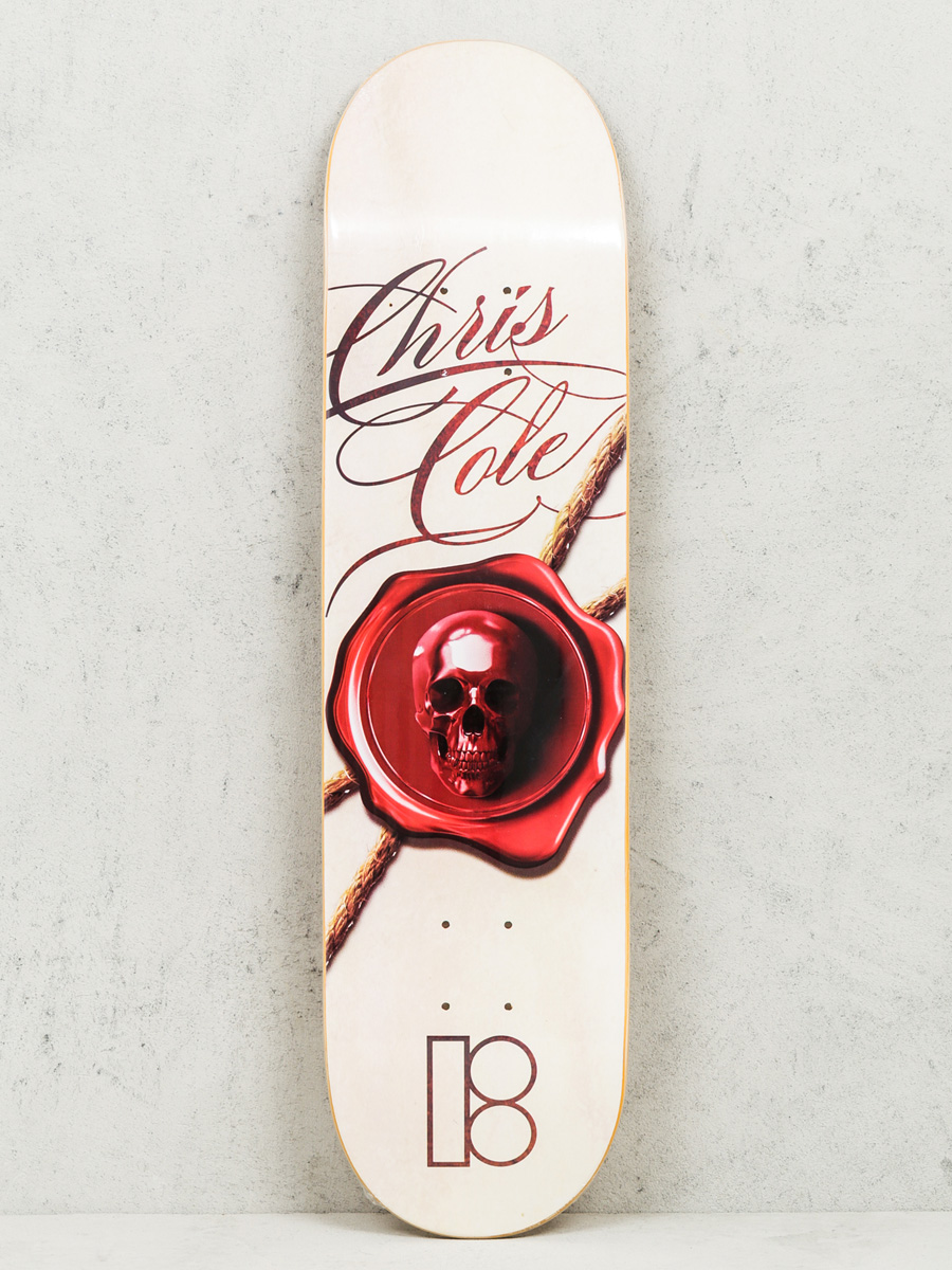Deck Plan B Skull Chris Cole (beige)
