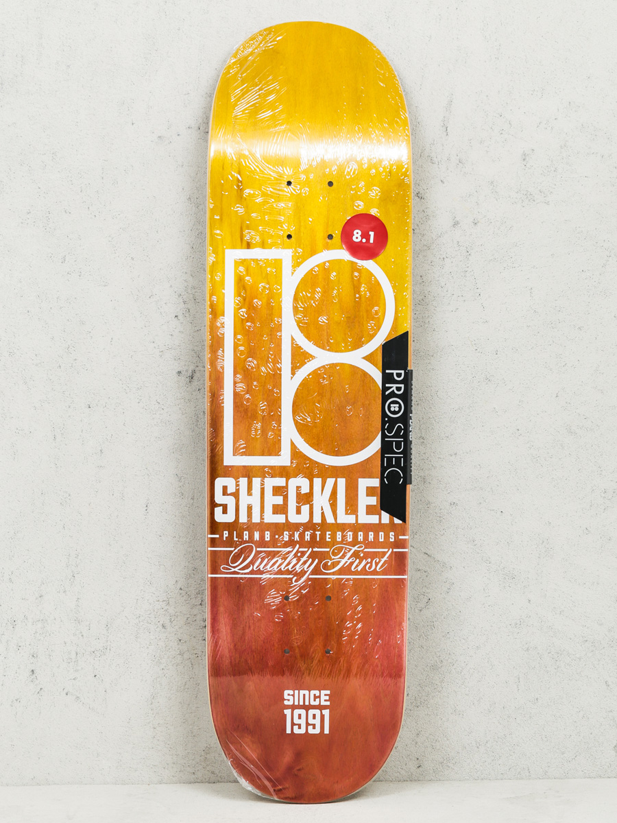 Deck Plan B Sheckler Split (yellow/brown)