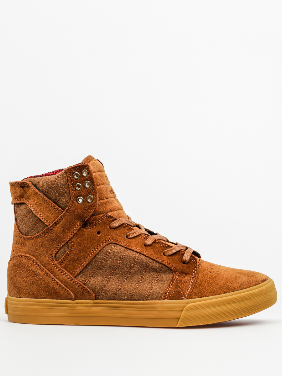 Buty Supra Skytop (brown/red gum)