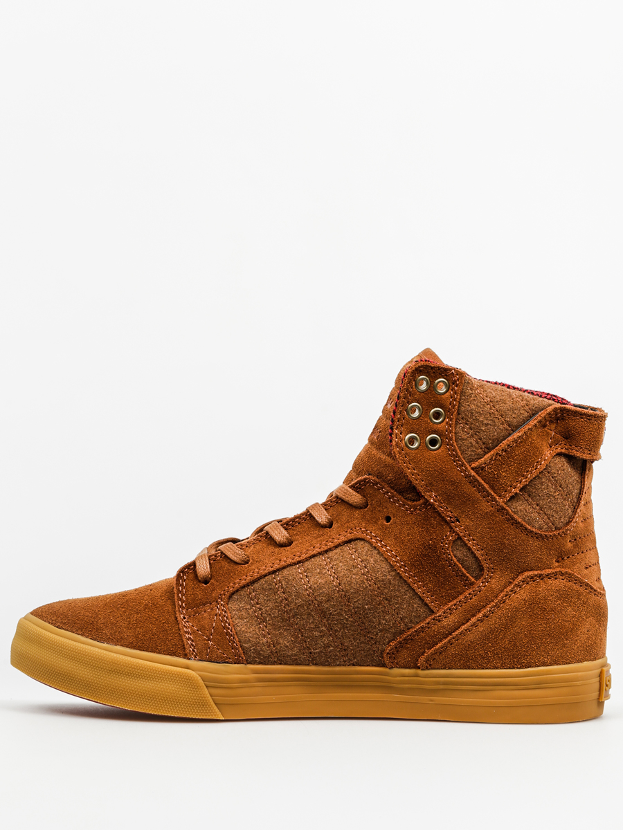 Buty Supra Skytop (brown/red gum)