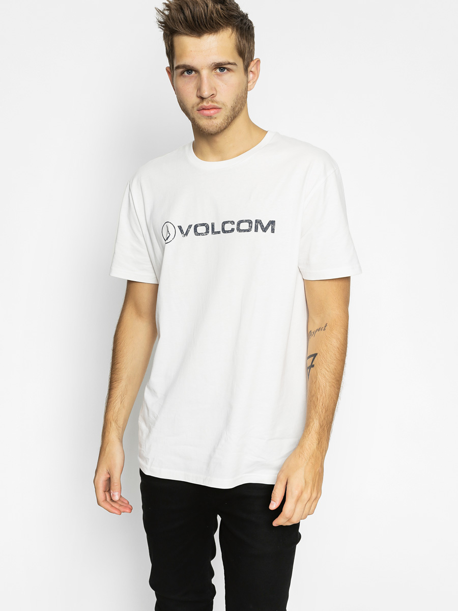 T-shirt Volcom Euro Pencil Bsc (wht)