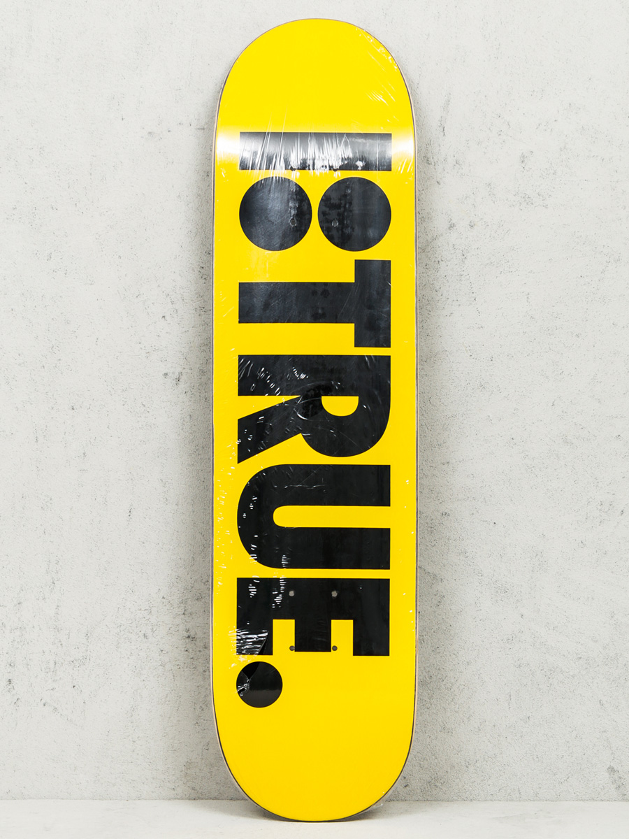 Deck Plan B Team True Skateboard (yellow/black)