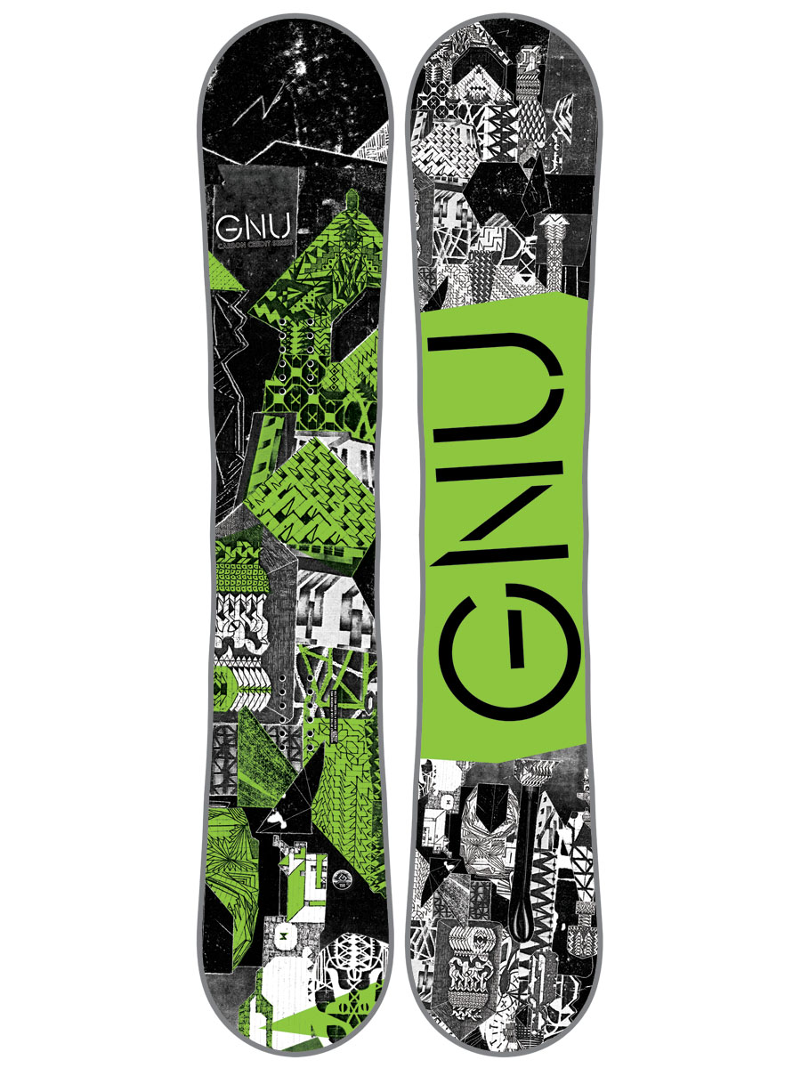 Męska Deska snowboardowa Gnu Carbon Credit BTX (grn)