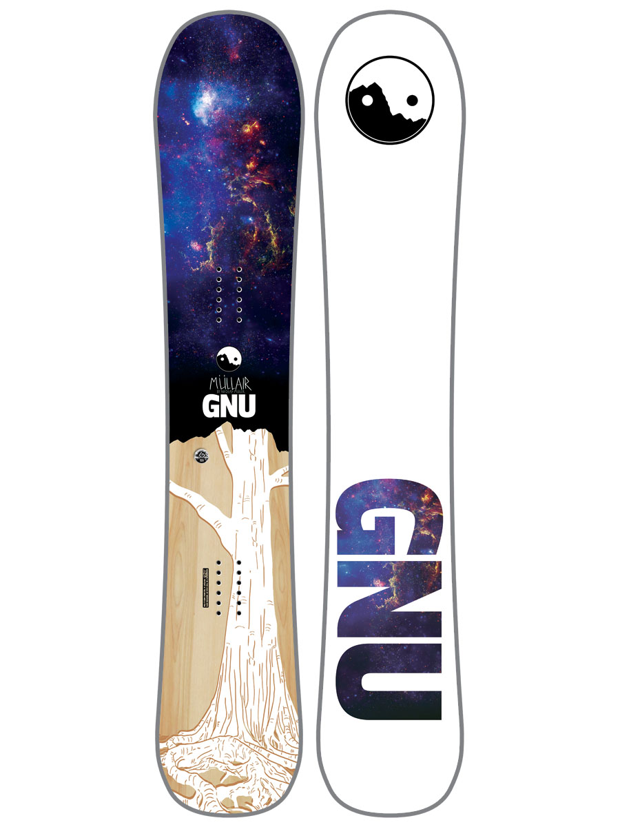 Męska Deska snowboardowa Gnu Mullair C3