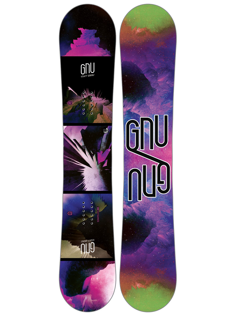 Damska Deska snowboardowa Gnu Velvet Gnuru EC2