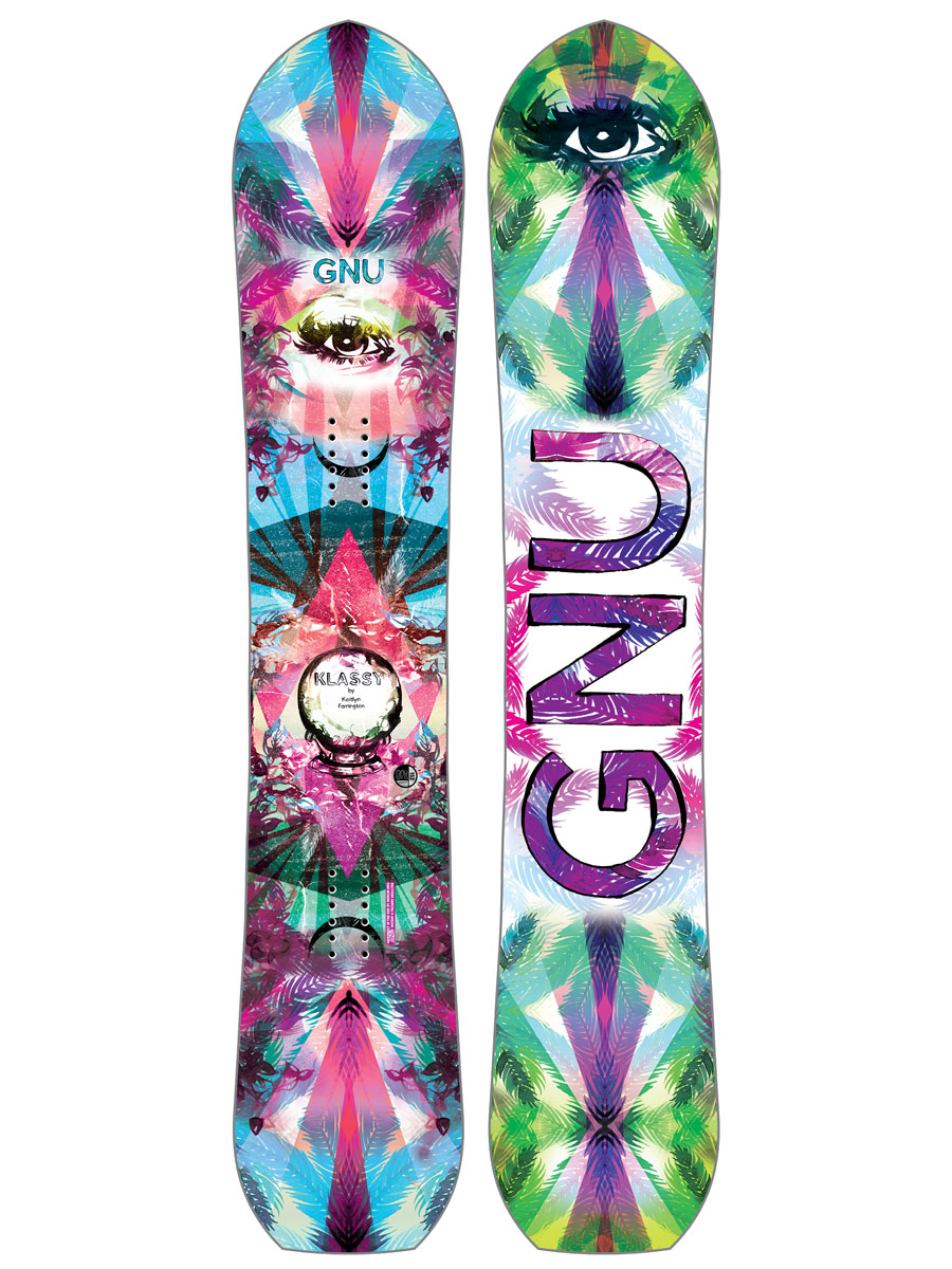 Damska Deska snowboardowa Gnu Klassy C2 BTX
