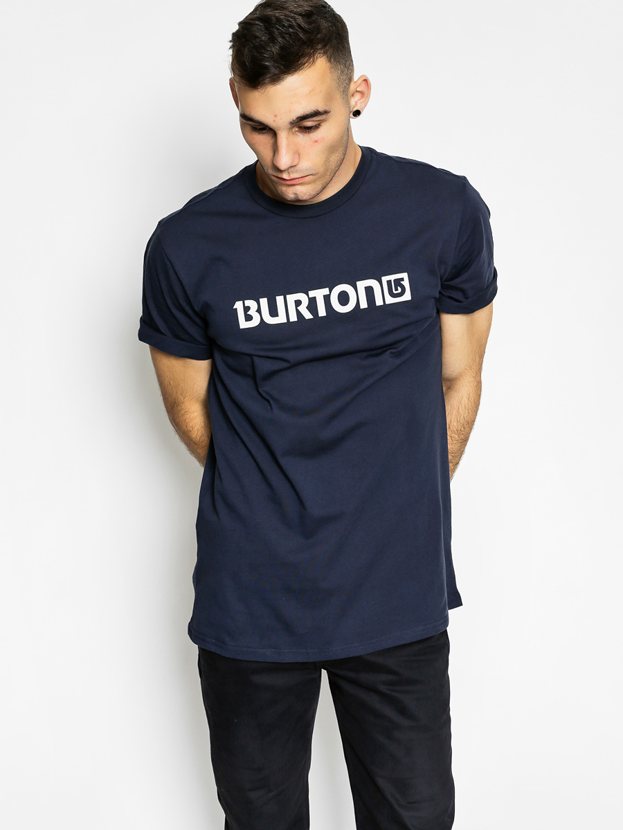 T-shirt Burton Logo Hzntl Slim (eclipse)