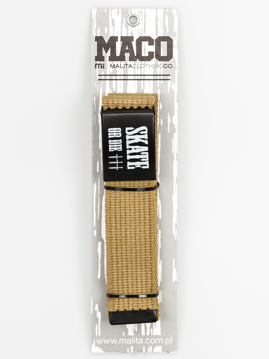 Pasek Malita Skate Or Die (beige)
