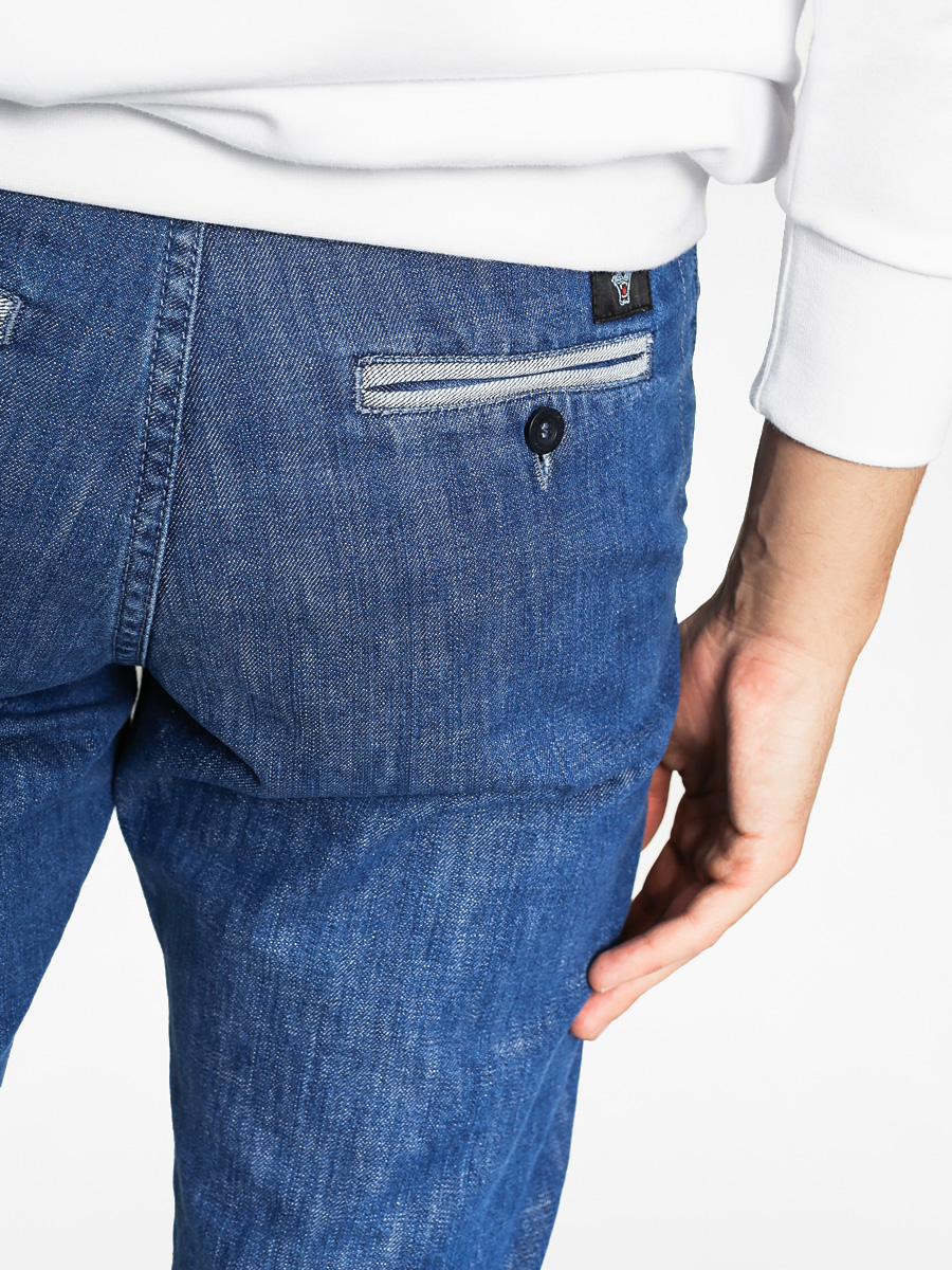 Spodnie Turbokolor Trainer Chino (denim blue)