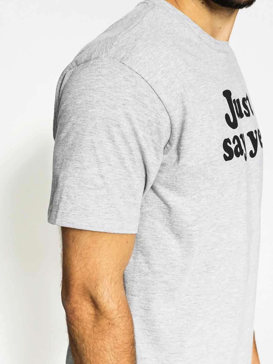 T-shirt Altamont Just Say Yes (grey/heather)