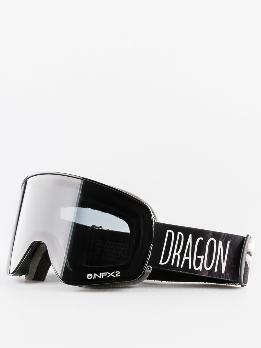 Gogle Dragon NFX2 (mistress dark smoke/yellow red ion)