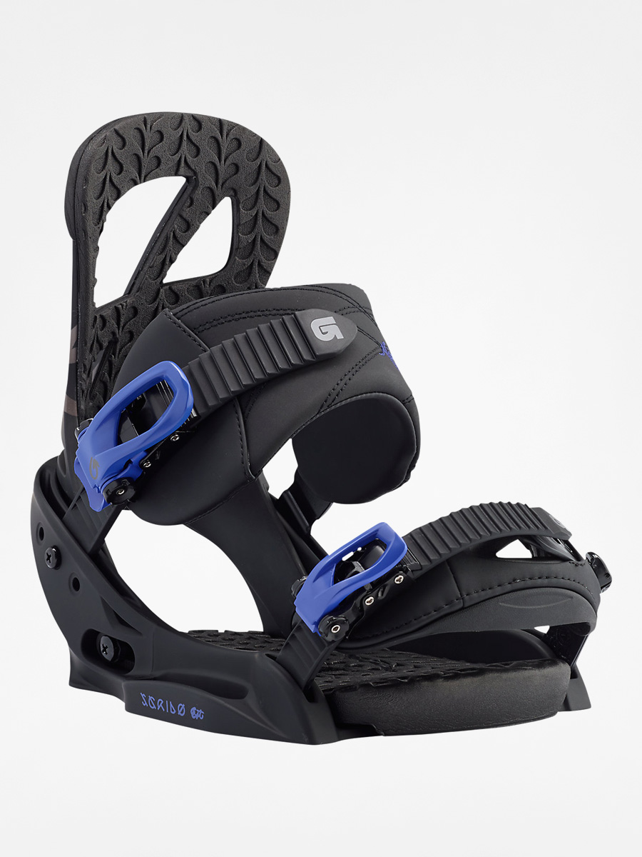 Damskie Wiązania snowboardowe Burton Scribe Est (black/lavender)